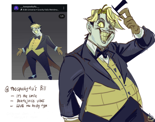 I'm A Sucker For Good Character Designs And The Amount Of Humanized Bill Redesigns I've Seen All Over