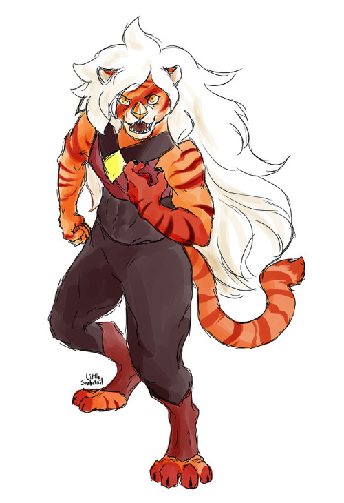 XXX cupcakeshakesnake:  Jasper anthro (tiger) photo