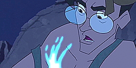 toy-dory:  The power to heal: Kida and Milo first meet each other.