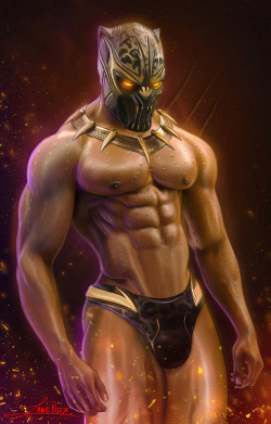 zanenox:   ⚣     Erik Killmonger -Black Panther www.instagram.com/zane.nox/