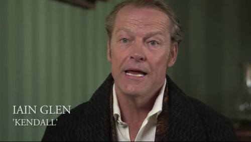 myloveiainglen:Iain Glen behind the scenes My Cousin Rachel