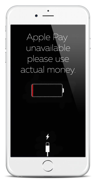 Apple Pay Battery #fail