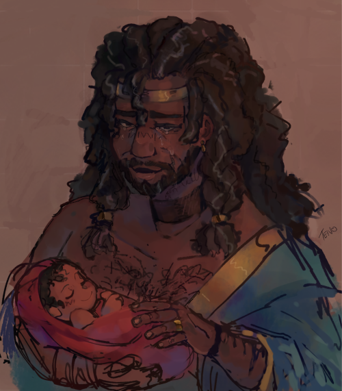 Hector Of Troy- Because Most Art I See Of Him Is In Armour Or Scary And That Needed Fixed