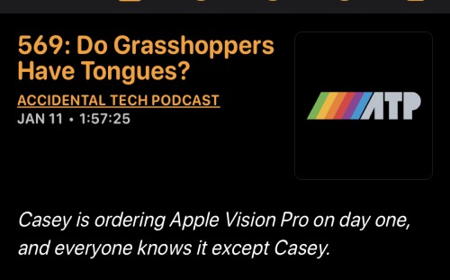 Accidental Tech Podcast #569: Do Grasshoppers Have Tongues? (podcast)