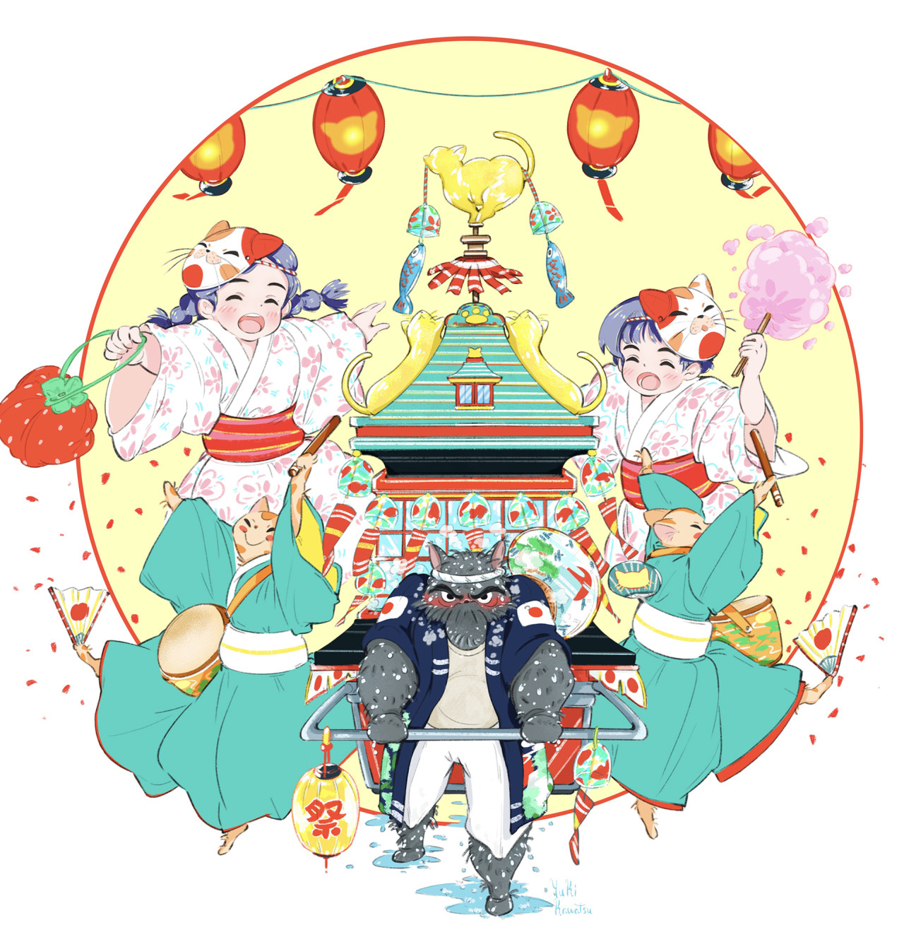 祭り イラスト Tumblr Posts Tumbral Com