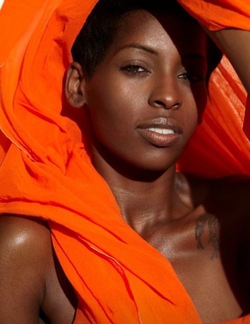 darkskinnedblackbeauty:  Kay Dowdell
