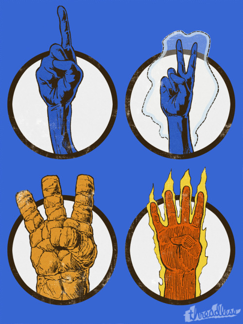 infinity-comics:  Fantastic 1, 2, 3, 4 !  by Yannick Bouchard 