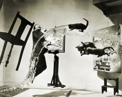 “Dali Atomicus” (1948) &Amp;Hellip; This Portrait Of Salvadore Dali By Photographer