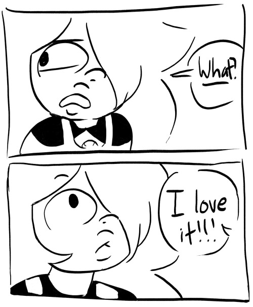 ssardonyx: apparently its canon that amethyst grew out her hair to look like greg and that makes me 