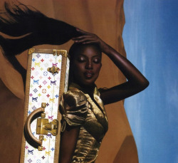 lelaid:  Naomi Campbell by Mert &amp; Marcus for Louis Vuitton S/S 2004