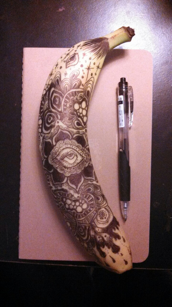 fleshy-flower:  I don’t know why I just did this HahahaWWW.Facebook.com/artbybeverly