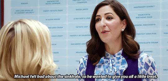 thegoodplacefans:  Whoa. Lot of new flavors.