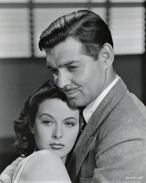 “Clark Gable and Hedy Lamarr at last have a happy romance in one of the gayest comedies of the