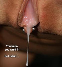 sissydebbiejo:  You know you want it. Get licking #cuckold  Mmmmmmmmmmm yummy cum