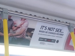 50Shadesofacceptance:   Only In Canada Would You Find Ads About Homosexual Rape On