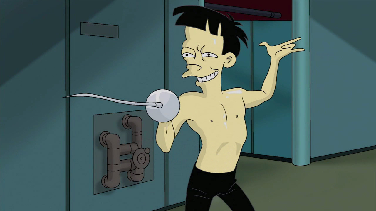 ds9vgrconfessions:startrekgifs:    Re-blogging for Milhouse as Quark.  (Or maybe