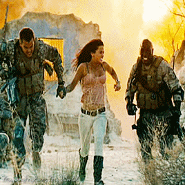 meganfoxrocksmyworld:  Transformers: Revenge of the Fallen, 2009.My headcanon: Mikaela’s