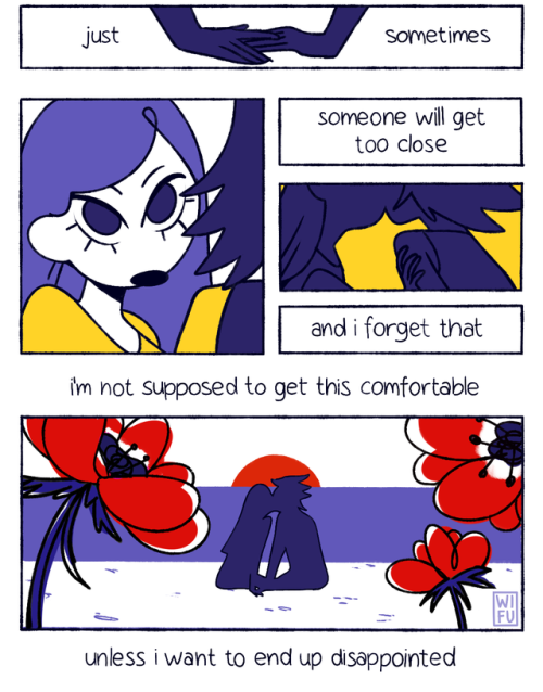 wi-fu:  a short sloppy comic about expectations and the fear of being disposable