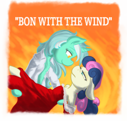 bonpun:Bon with the Wind&gt;w&lt;