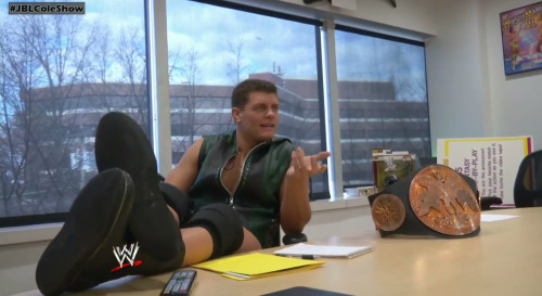 So much Cody Rhodes sexiness in this episode of the JBL & Cole Show