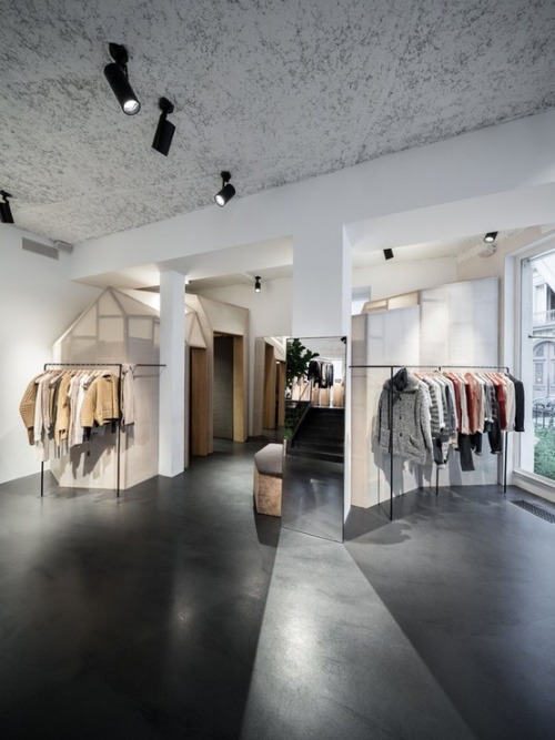 lustire:  coffeeclash:  Isabel Marant Store by Ciguë  this is going to be my waredrobe ppl