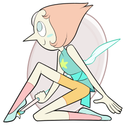 ecokitty:Here is a Pearl I drew today as