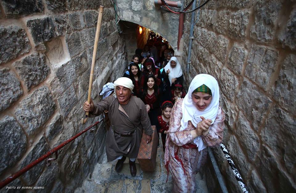 momo33me:  Palestinian Traditional Dress Day in Nablus! 