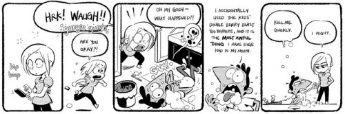 anthonyholden: I’ve never regretted having children; I’ve only regretted having their toothpaste. More fresh breath, and more comics HERE 