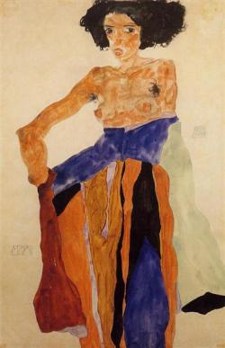 Egonschiele-Art:    Moa (1911)     Egon Schiele   