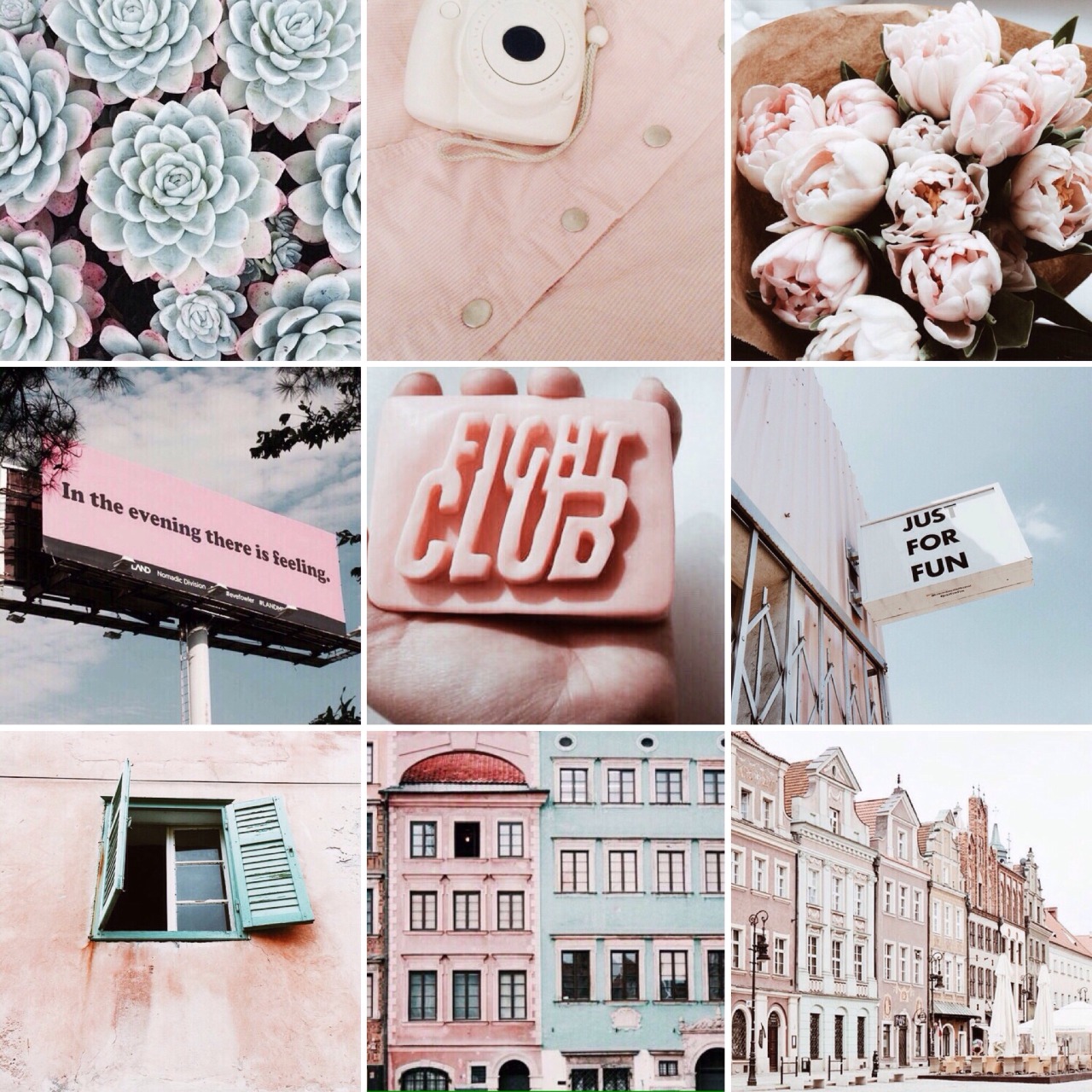 Aesthetic Moodboards. — Pink/blue pastel aesthetic Moodboard