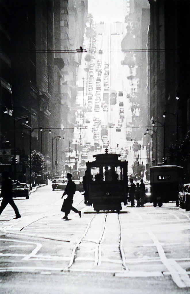 Fred Lyon
Cable Car Line In San Francisco, 1940s.