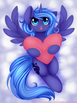 Aespressino:  Filly Luna Print! This Was Sickeningly Sweet To Work On.  Hnnnng &Amp;Lt;3