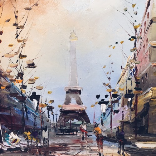 bluerberries: paintings from paris