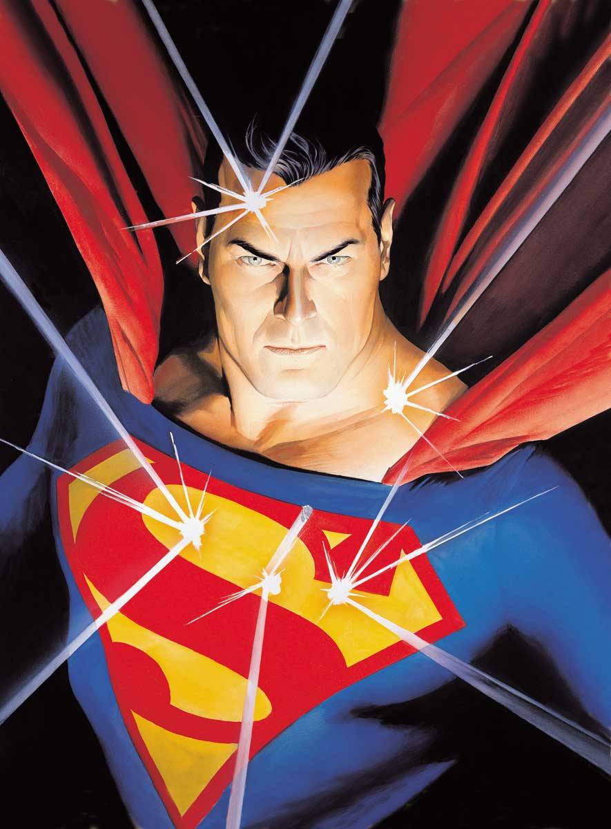 brianmichaelbendis:  1) Superman by Alex Ross 2) Batman by Simone Bianchi 3) Wonder