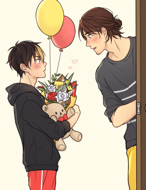 dcon43:  It’s asahi’s birthday !!   also, happy new year to you all ! (  >__<)ノ 