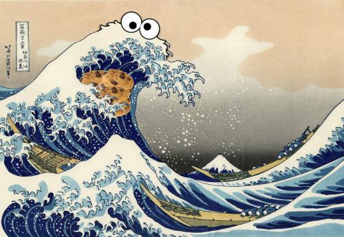 notcuddles: fennekincrossing: givemeinternet: SEA IS FOR COOKIE! please leave what perfection this i