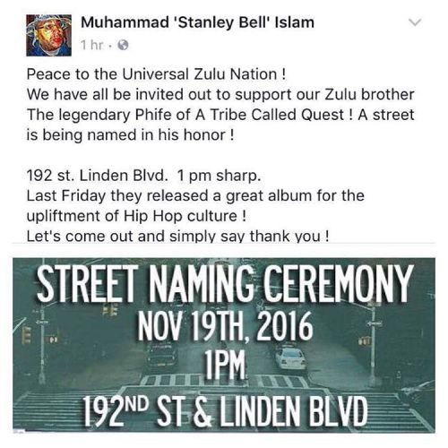 Yo! This right here&hellip;if you&rsquo;re in NYC be a part of history&hellip;#zulunatio