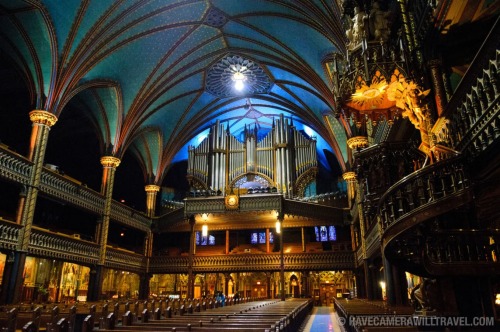 seraphica:Notre Dame Basilica - Montreal, Quebec, CanadaPhotographed by David Coleman [website]