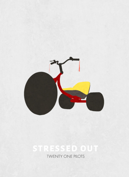 XXX spookyjoshduns:Minimalist posters: Stressed photo