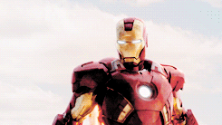 winterfel-blog: Iron Man. That’s kind of catchy. It’s got a nice ring to it. I mean it’s not technically accurate. The suit’s a gold titanium alloy, but it’s kind of provocative, the imagery anyway.