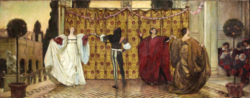Edwin Austin Abbey - A Pavane - 1897 