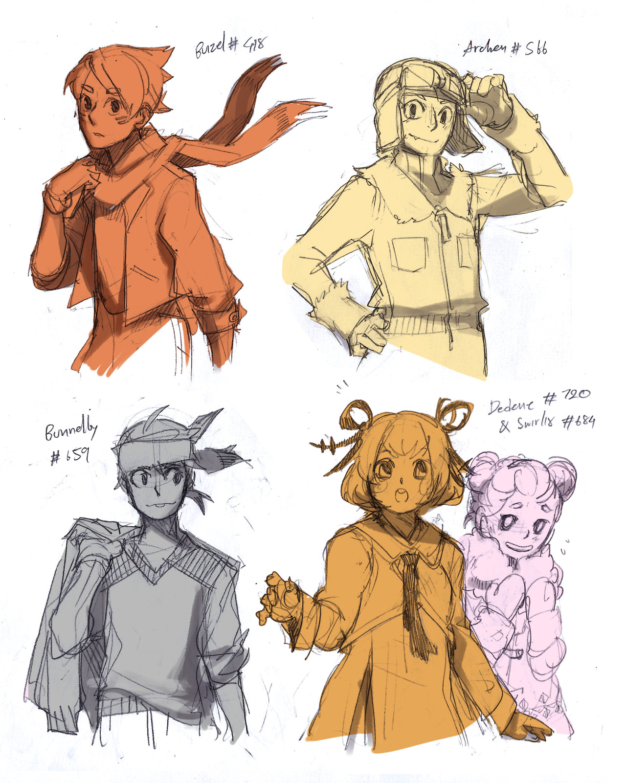 Gijinka-dex — mitsuyuki32: PSMD: Finally my team has joined...