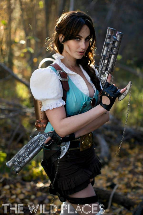 cosplayblog:  Birthday Weeks | Lady Cosplay Blog 2013-2014 Week (Day 5):  Steampunk Lara Croft (original design) from Tomb Raider  Cosplayer: Meagan Marie [WW | TM | DA | TW]  Photographer: Anna Fischer [WW | TW | FL | FB]    