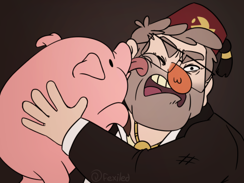 fexiled: HAPPY GRAVITY FALLS FINALE ANNIVERSARY, FRIENDS!! DON’T FORGET TO KISS YOUR LOCAL PIG