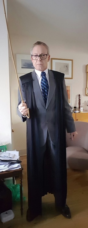 silvertopdaddyspanker: Me as The Headmaster….and I’m an expert with the cane!