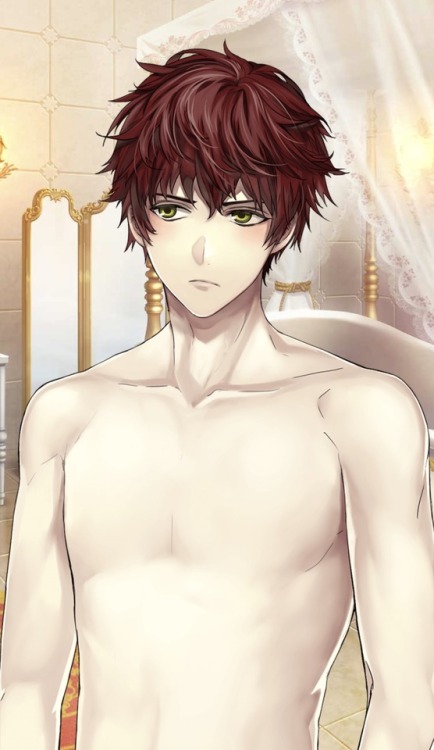 acrispyapple:for posterity! shirtless sprites from the current event in jp (恋するふたりのバスタイム) + the red 