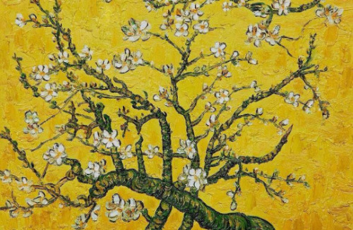 goodreadss:Vincent van Gogh “Branches of an Almond Tree in Blossom”Vincent van Gogh “Almond Branches in Bloom, San Remy”Vincent van Gogh “Almond Blossom”