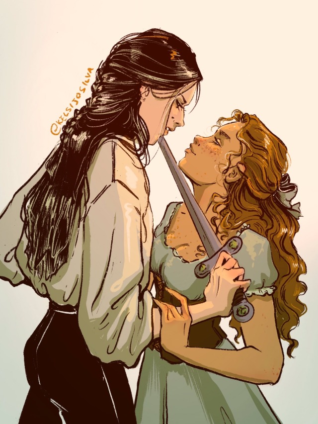 sapphic-oswald:“"you want me so bad" Apparently still got that Swordtember envy. ¯\_(ツ)_/¯” @kelsijosilva on twitter 