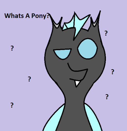 A Changeling That's Been In The Hive Too Long. This Drawing Was Made With Only MSP Tools. Just A Little