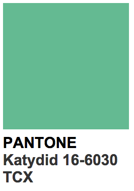 Colors Pantone 16 6030 Tcx Katydid